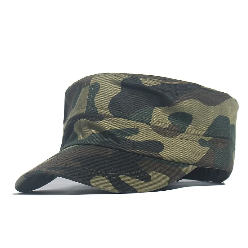 Cadet Military Army Baseball Cap Summer Spring Autumn Cotton Basic Trucker Dad Hats for Men Adjustable