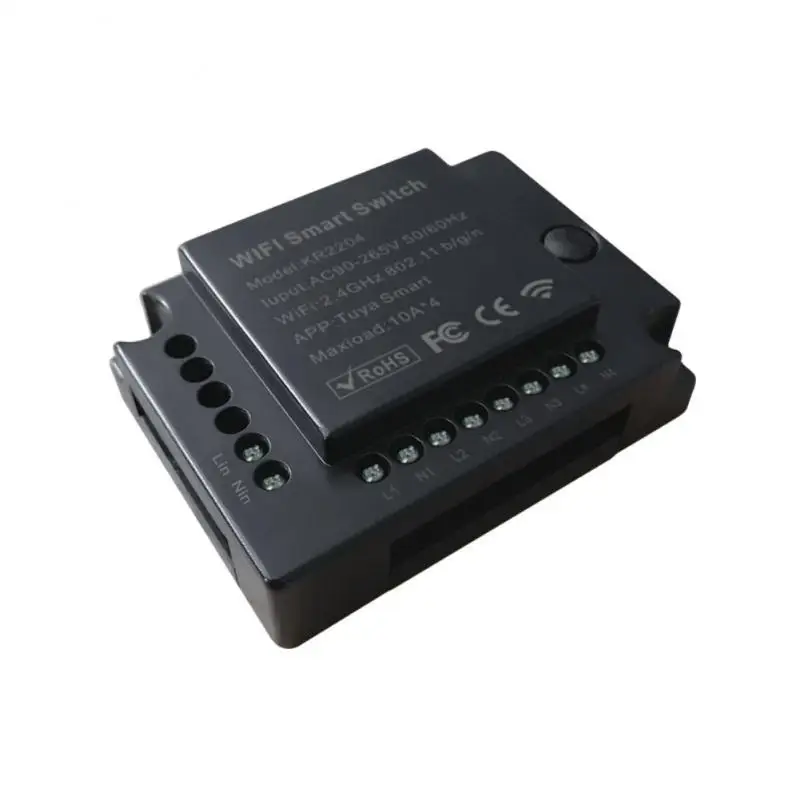 Tuya Smart Life Wifi Switch Relè Breaker Module Home Alexa Echo Voice Control Smart Lighting Timer Switch