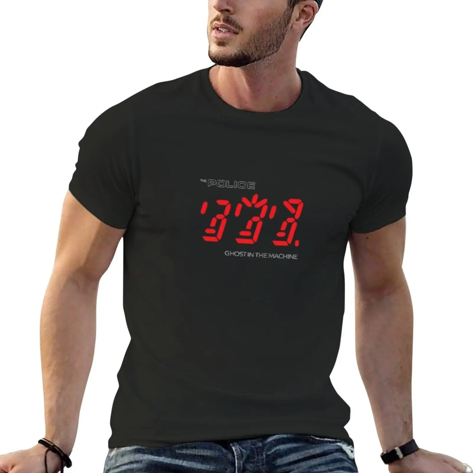 

New ghost in the machine T-Shirt tops oversized t shirt Oversized t-shirt quick drying t-shirt Men's clothing