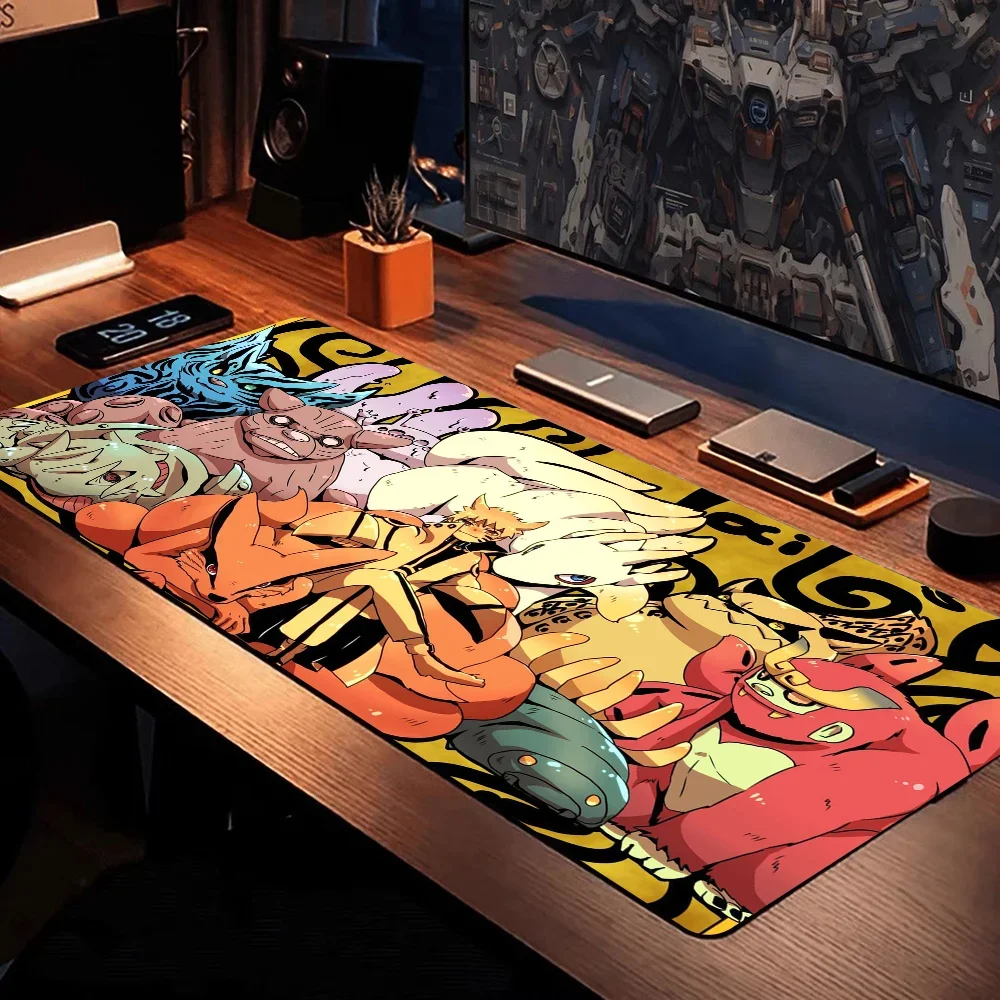 BANDAI Naruto Funny Beautiful Anime Mouse Pad Mat Size For Kawaii Desk Teen Girls For Bedroom 4