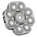 9 Blade head Silver