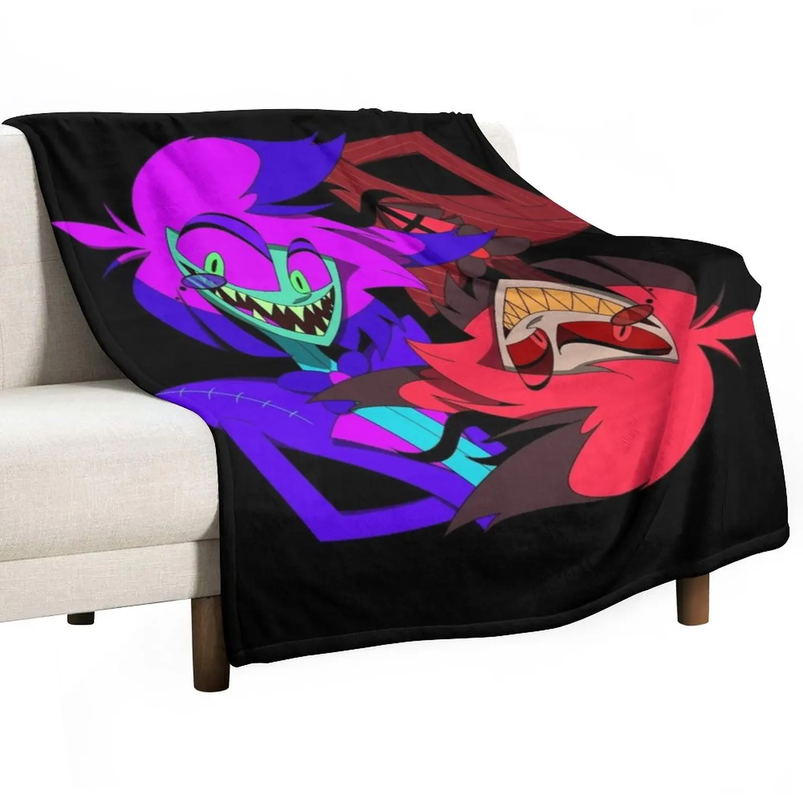 

Alastor Throw Blanket Sofa Blankets Winter bed blankets Custom Blanket