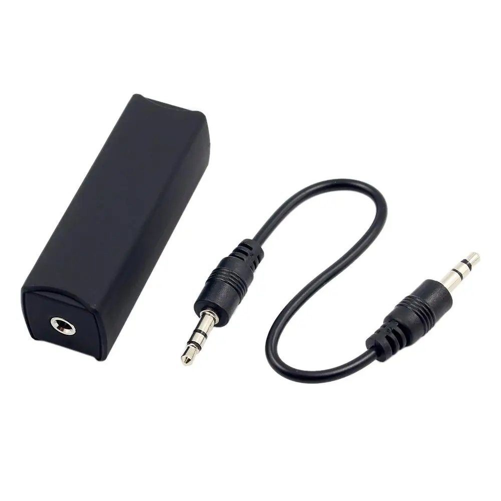 3.5mm Audio Noise Filter Anti-interference Ground Loop Noise Filter Isolator for Home Stereo Car Audio System