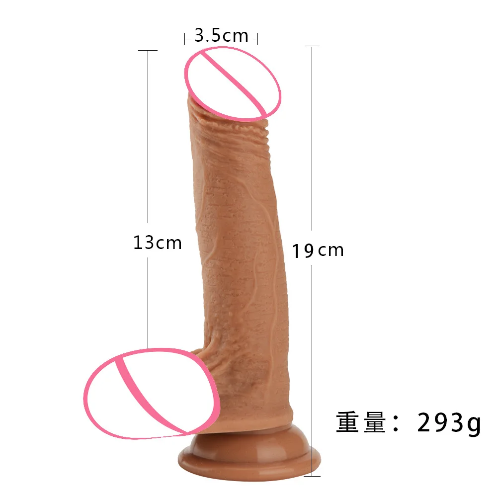 19CM Sex toys for Women Real Dildo With Xl Size Sex Dildos Penises Realistasxxx Penisb Large and Thick Penis Sex toy