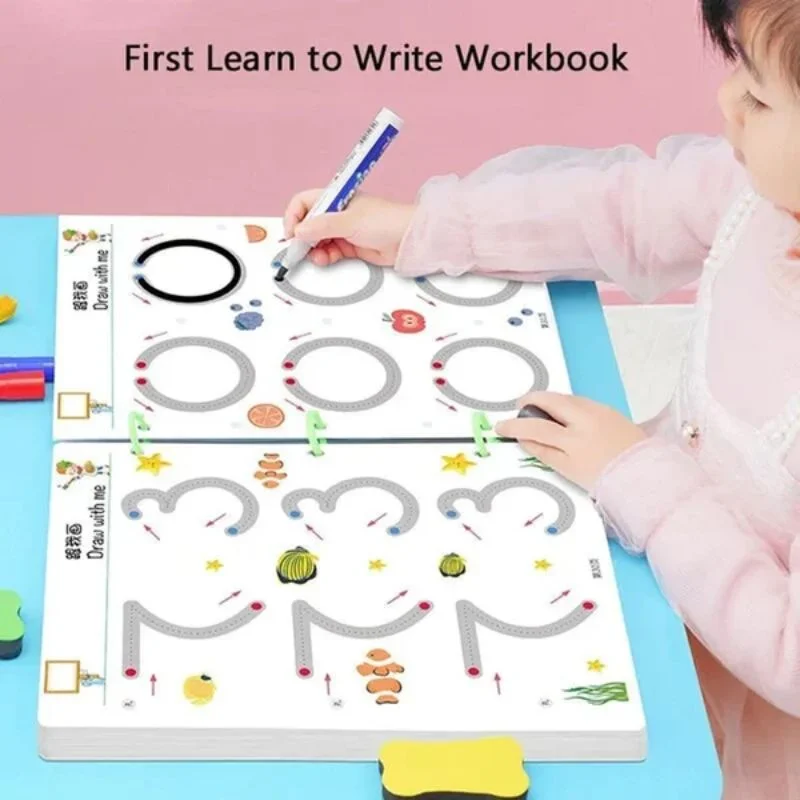  YAMMI Montessori Reusable Large Handwriting Practice