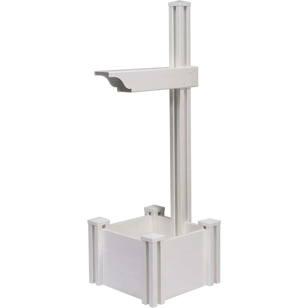 ZP19027 Majestic Mailbox Post, White