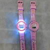 Girls Kids Children Cartoon Unicorn Collection Digital Electronic Flash Glow Up Light Colourful Birthday Party Gifts Watches 4