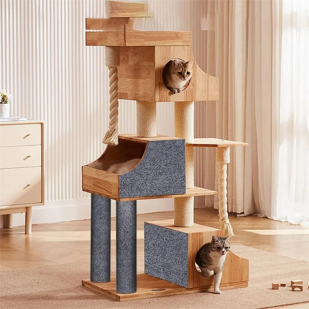 Scraper for Cats Scratching Post Supplies Cats Tree Sofa Protector Trimmed Claw Sharpener Self Adhesive Carpet Tower Accessories