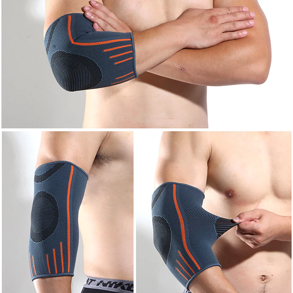 Tcare 1 PC Elbow Brace Compression Support Sleeve for Tendonitis Tennis Golfers Elbow Treatment Arthritis Workouts Weightlifting