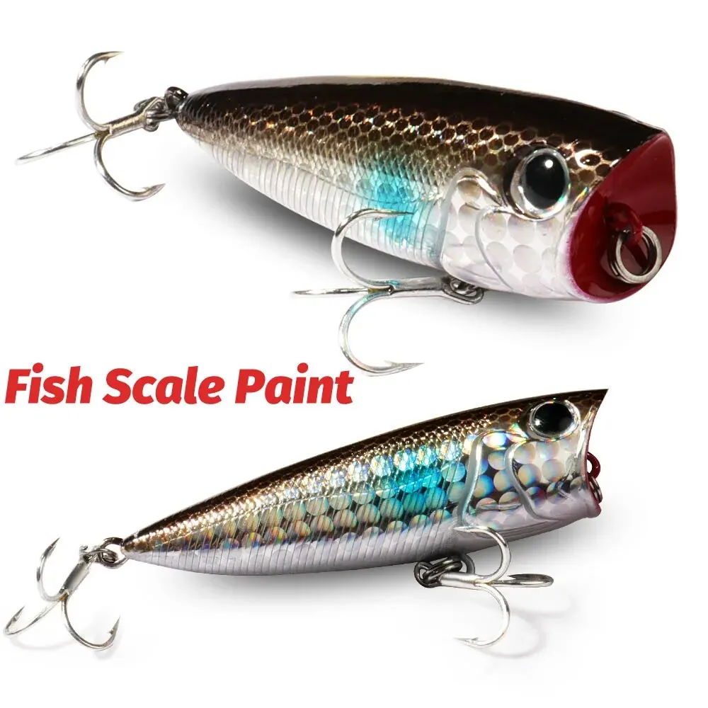 Premium Floating Popper Lure with Balanced Ballast System