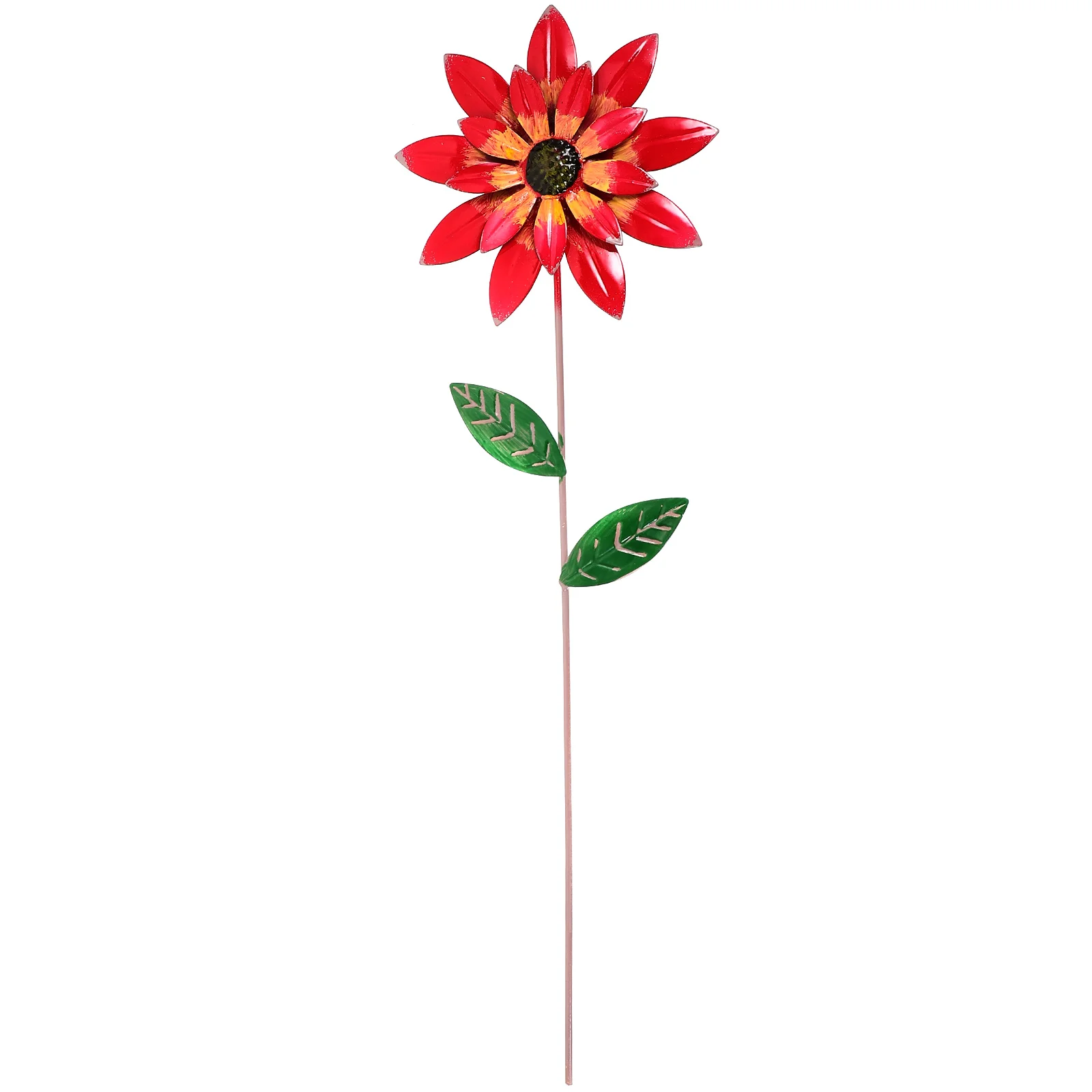 

Metal Flower Garden Stakes Yard Art Sunflowers Daisy Ornament Outdoor Decor Sticks Lawn Decorations