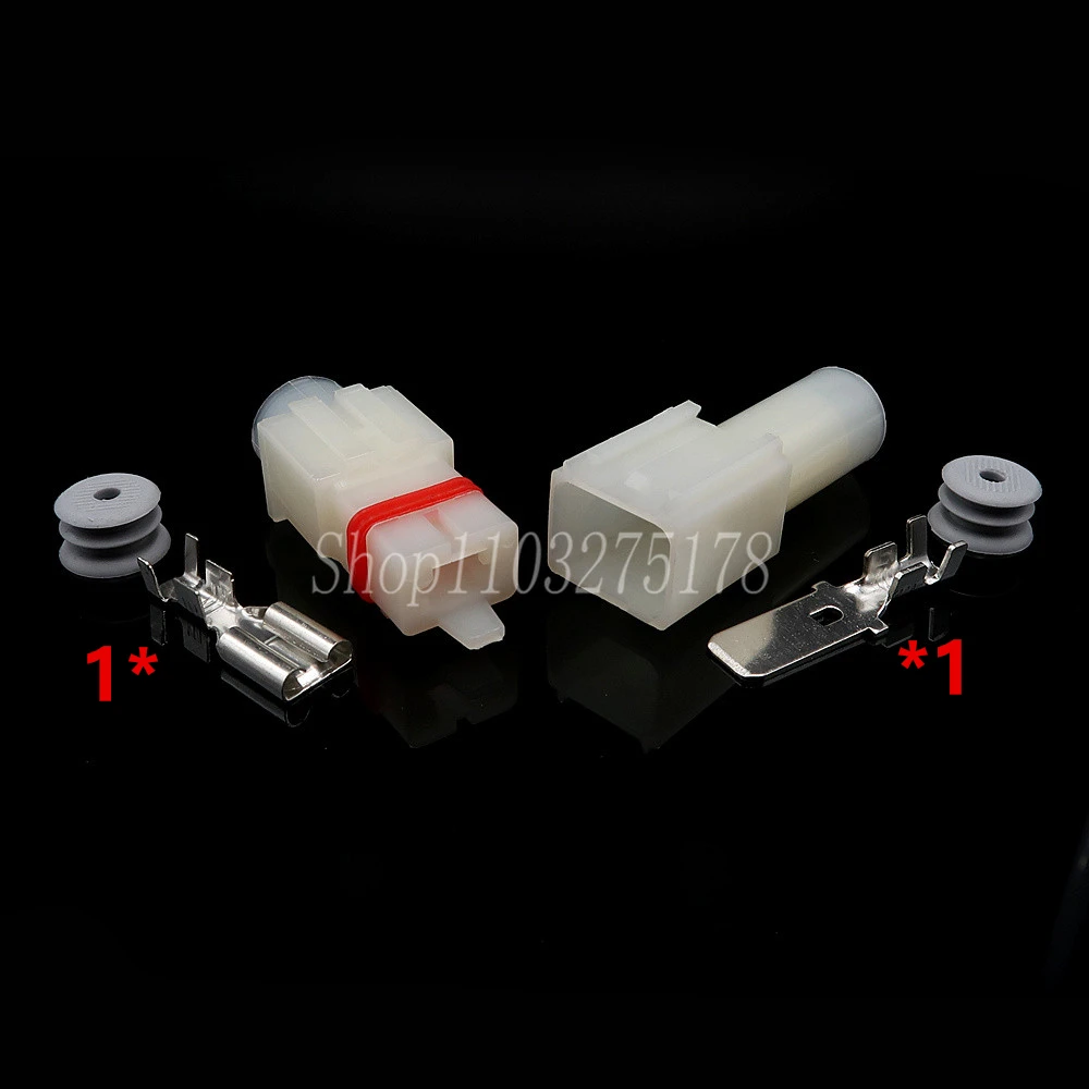 1 Set 1-poliger 7,8 mm H0501-1P wasserdichter, abgedichteter Kfz-Steckverbinder, Hochstrom-Buchse für Autos – Detail 1
