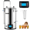 VEVOR Electric Brewing System, 9.2 Gal/35 L Brewing Pot, All-in-One Home Beer Brewer Kit w/Pump, w/Auto/Manual Mode Panel 1