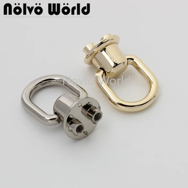 

10-50 pieces 3 colors 30*20mm 1/2" inner new arrive products metal hanger connector for chains and bag purse accessories
