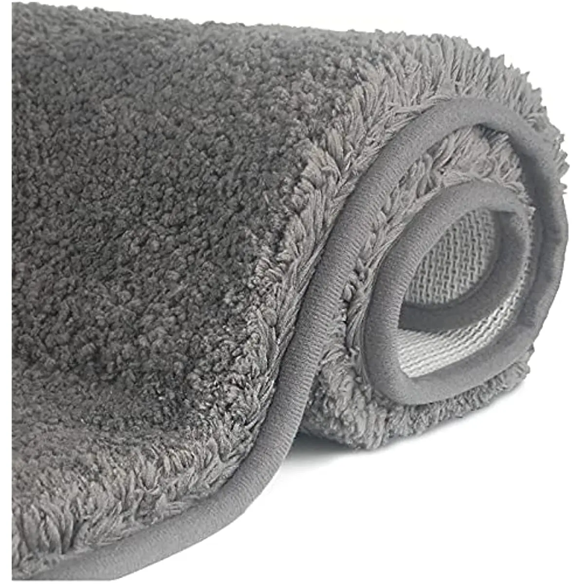 BathroomSuperThickBathMatsFluffFiberShowerPadRoomRugsPlush