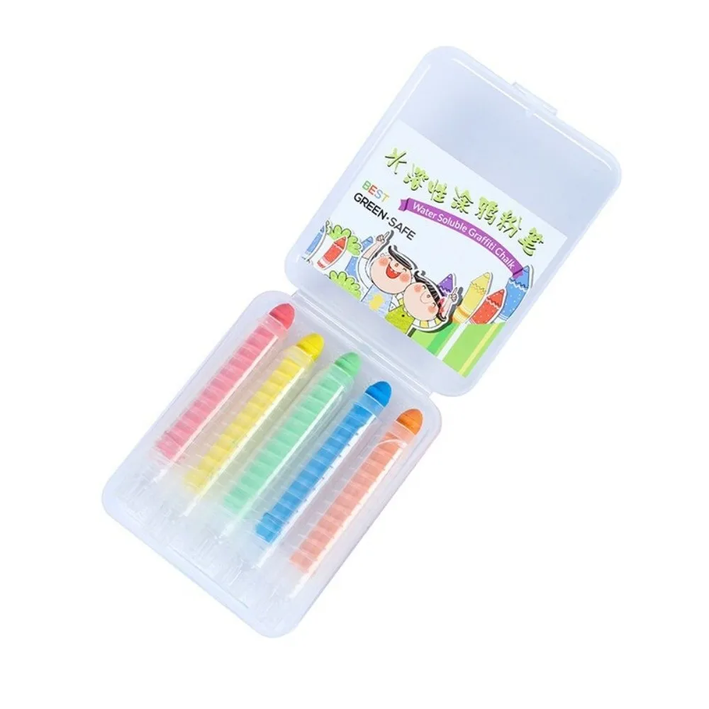 선물용 부드러운 필기감의 먼지 없는 분필 플라스틱 홀더 스틱 세척 가능한 분필 아트 분필 실내 칠판용 분필