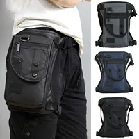 GL Nylon Drop Legs Bags Fashion Hip Waist Pack Thigh Bum Fanny Packs Multifunction Tactical Riding Male Shoulder Messenger Bag 2