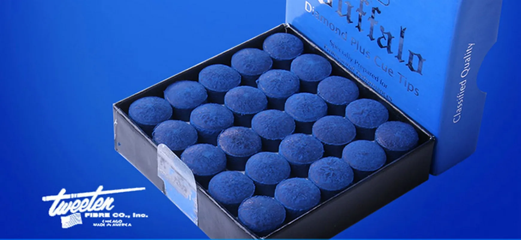 ビリヤード Blue Diamono 水牛ビリヤードブルーダイヤモンドプラスキュー先端11