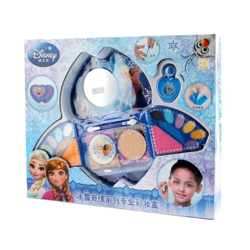 Disney Frozen Children's Makeup Set Girls' Toys Elsa Princess Makeup Box Birthday Gift