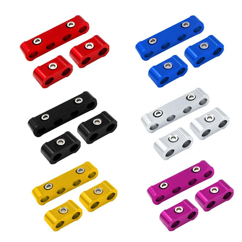 자동차 개조 점화 플러그 와이어 분리기, 리테이너 점화 와이어 고정, 4 홀 와..