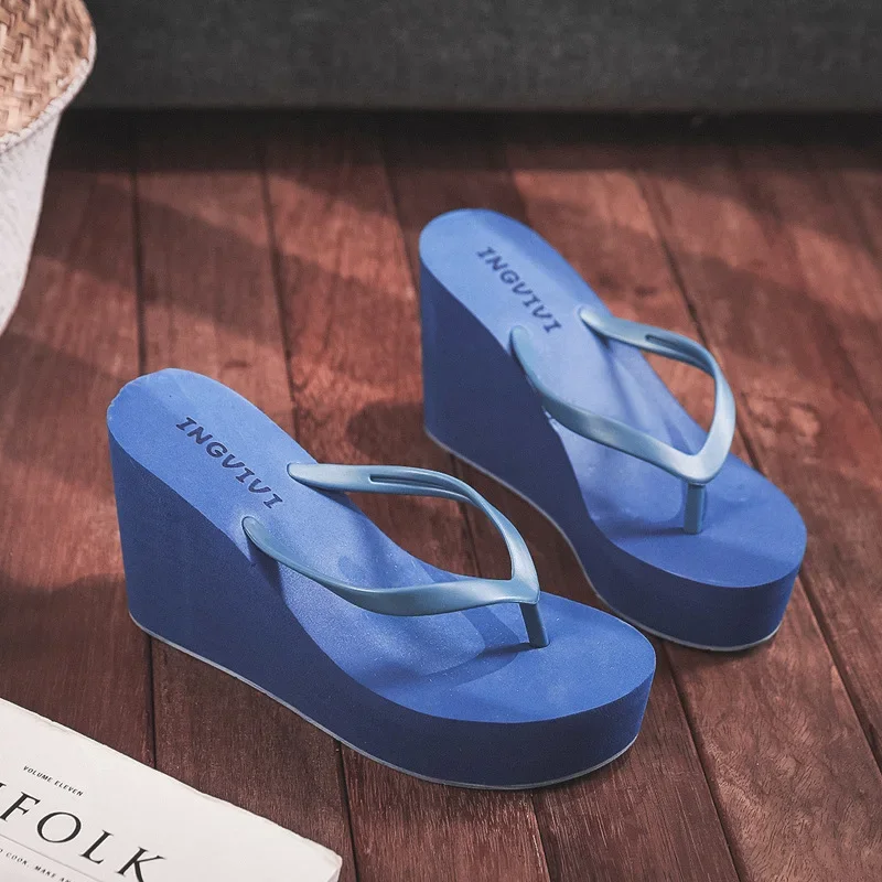 【COLOR iN ID】Air wedge flip flop mule Amazon.com | ANBOVER Womens Wedges Flip Flops Summer Thong