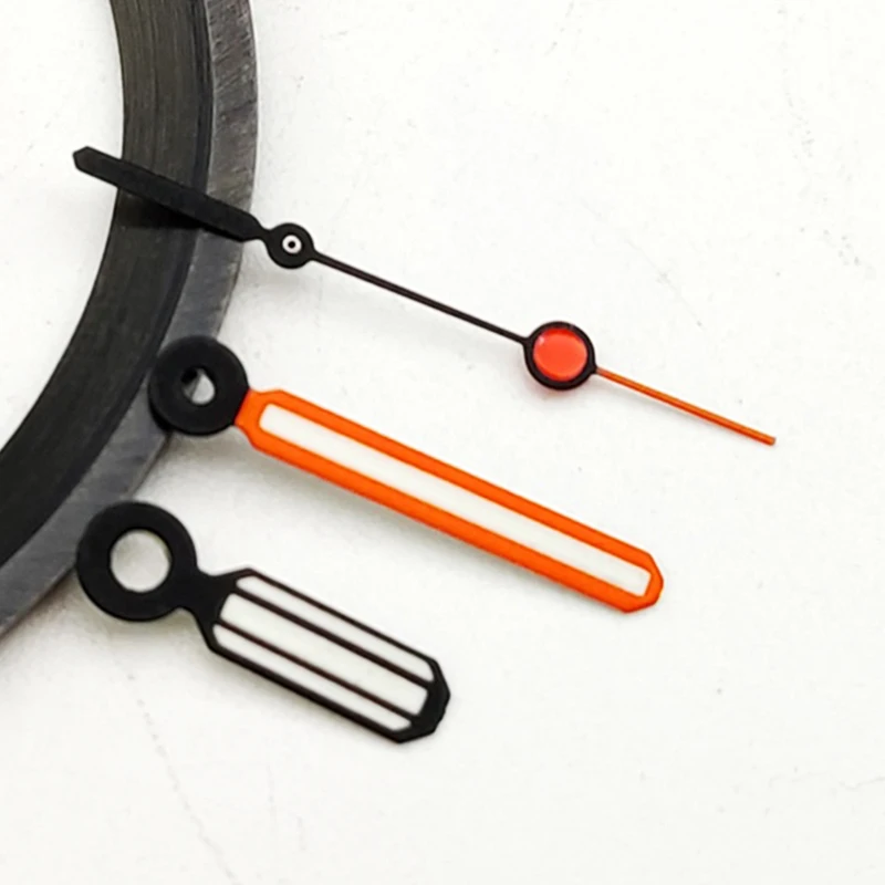 NH35 Erhöhung Uhr Hände Grün Leucht Zeiger Fit für NH36 NH35 4R35 4R36 7S Bewegung SKX007 SKX009 SRPD Uhr Hand Kit – Detail 1