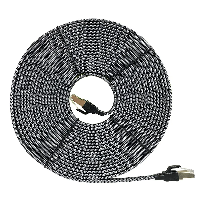 Ultra High-Speed Cat 8 Ethernet Cable - 40Gbps, 2000MHz, Shielded RJ45 LAN Cord