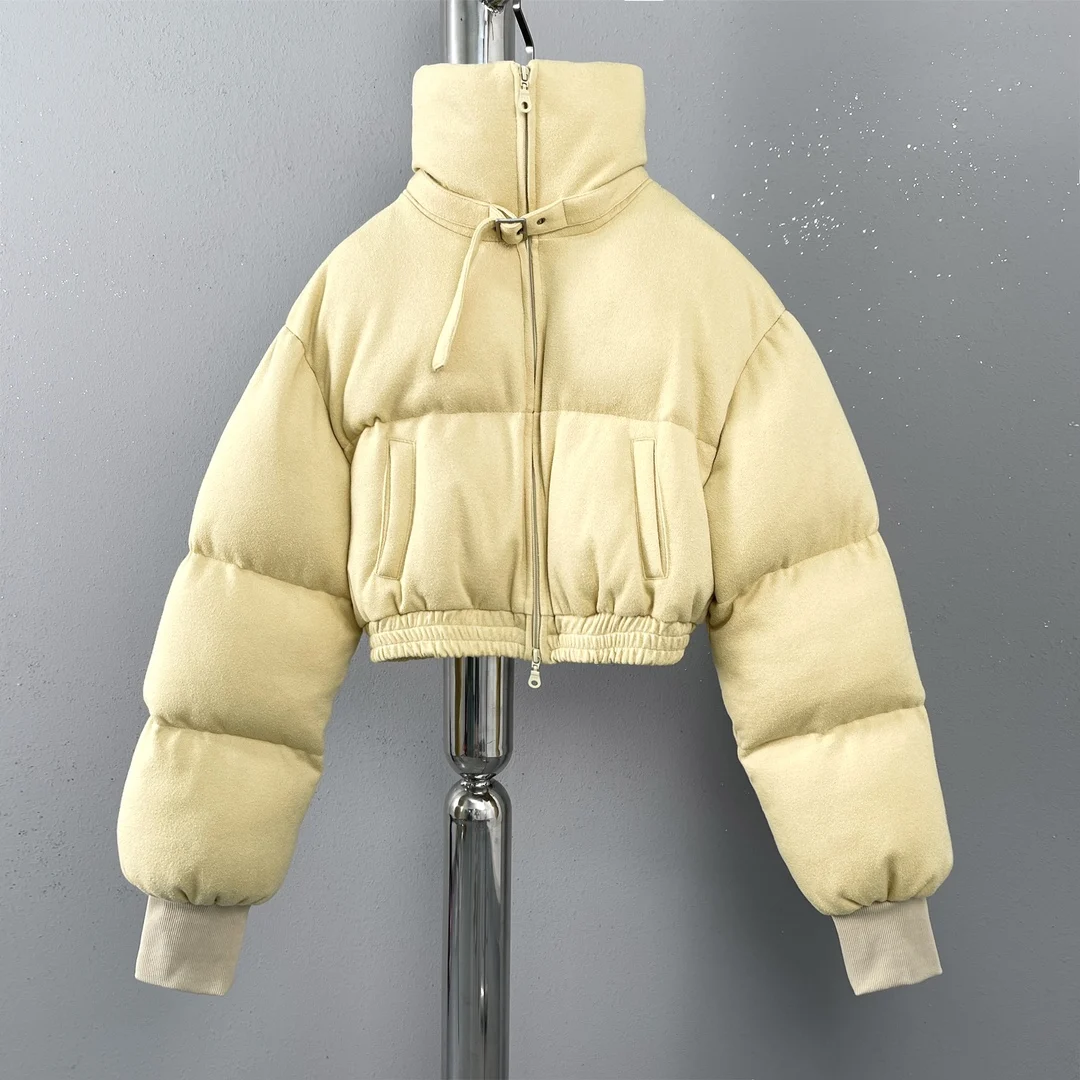 

Women's Clothing Windproof collared ski jacket with bread jacket Winter New 170
