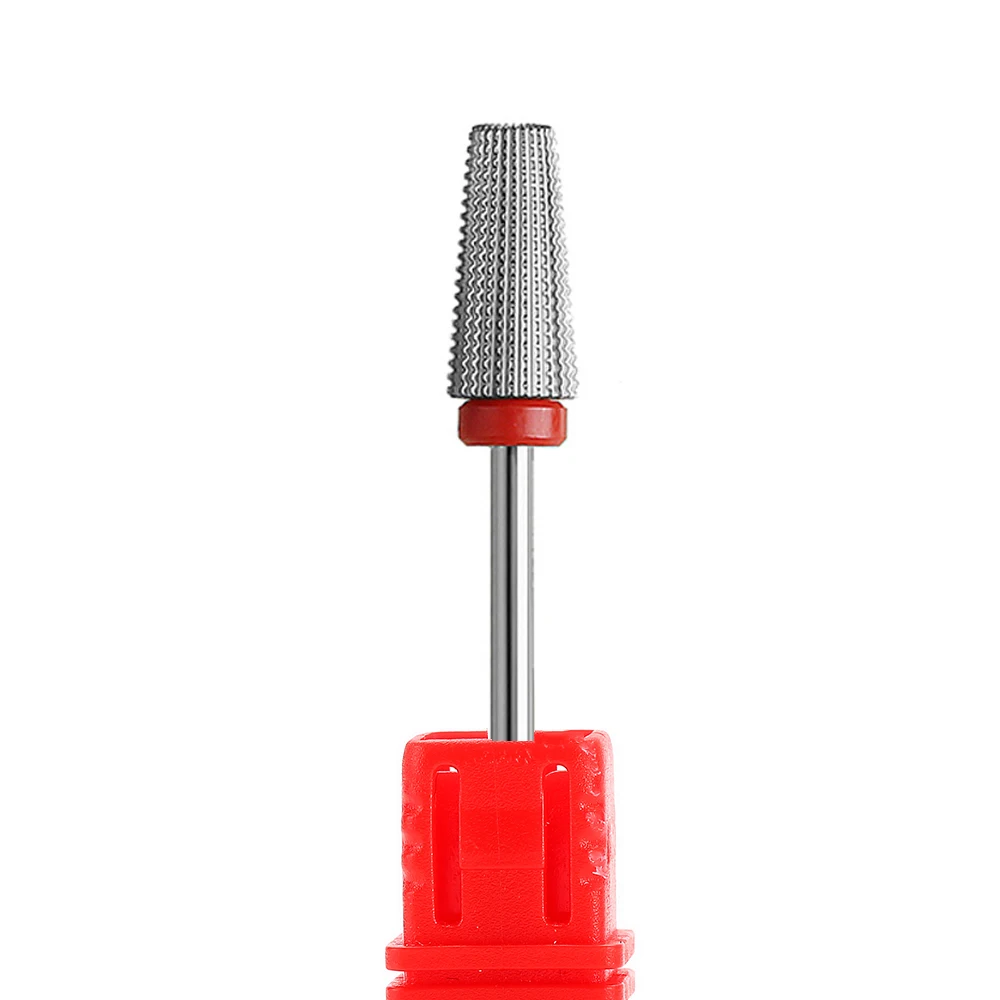 1pcs 5 in 1 Tungsten Nail Drill Bits Carbide Milling Cutter For Manicure Gel Polish Remover File Nails Tools Accessories