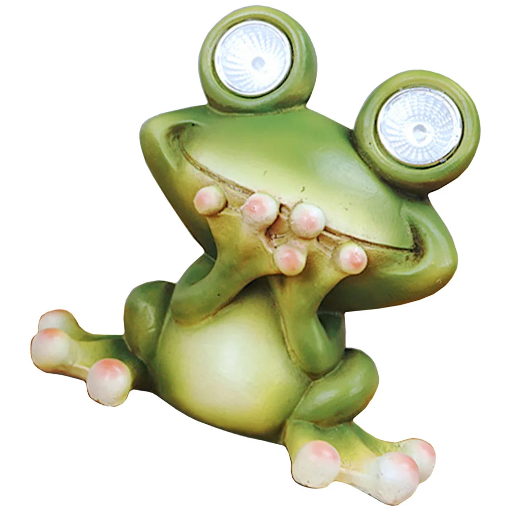 Solar Frog Garden Lamp 1