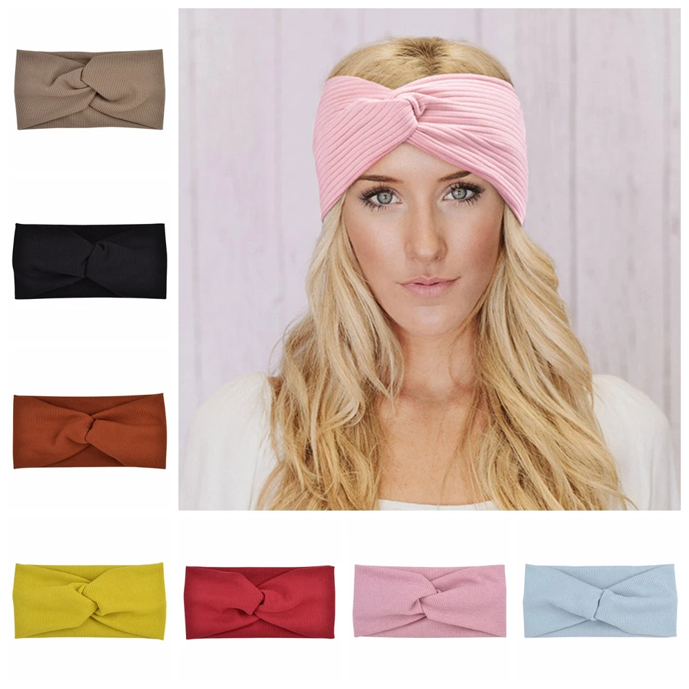 Turban de Sauna en Coton pour Femme, Bandeau à Nministériels d Solide, Accessoires de Cheveux Torsadés, pour Maquillage, artificiel astique