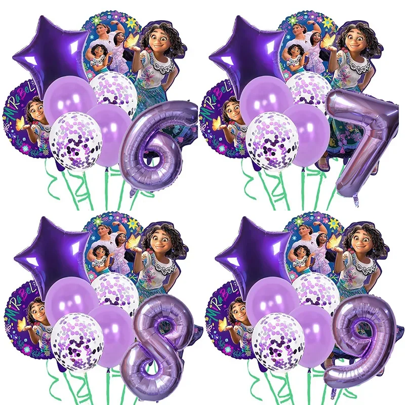 Kit/set De Globos De Cumpleaños De Frozen De Disney, Decoración De Fiesta Temática De Frozen De Disney, Guirnalda De Frozen, Suministros Para Fiestas De Niñas De Anna Y Elsa - España
