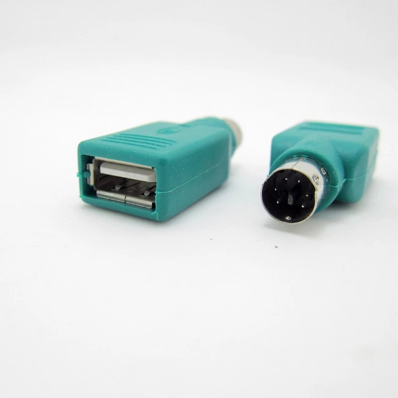 

1 pcs New USB Female to PS2 Male Convertor Plug Connector Adapter for Keyboard Mouse