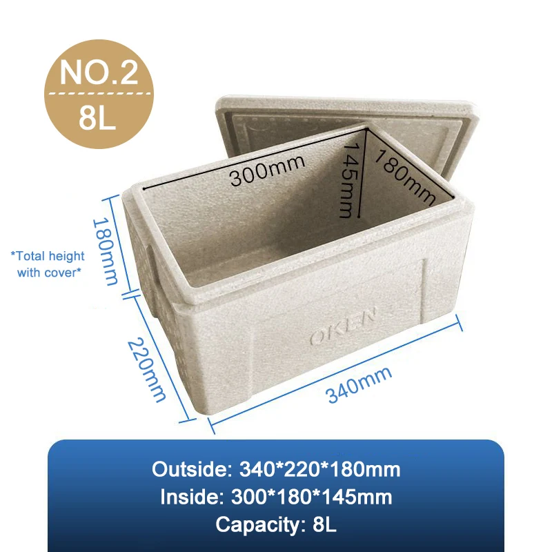 Eco-Friendly Insulated Portable Food Storage Box