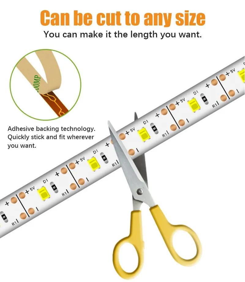 Motion-Activated LED Strip Light 5