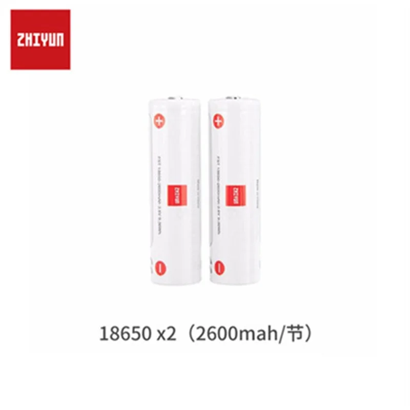 Zhiyun Batteria Originale 2 Pezzi Batteria 18650 2600Mah Batteria Lipo Per Zhiyun Weebill Lab / Weebill S Stabilizzatore Batteria Weebill