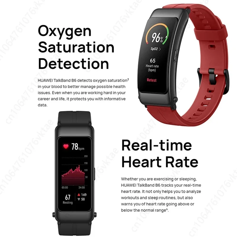 Huawei TalkBand B6 Smart Wristband Bluetooth 5.2 1.53 Inch