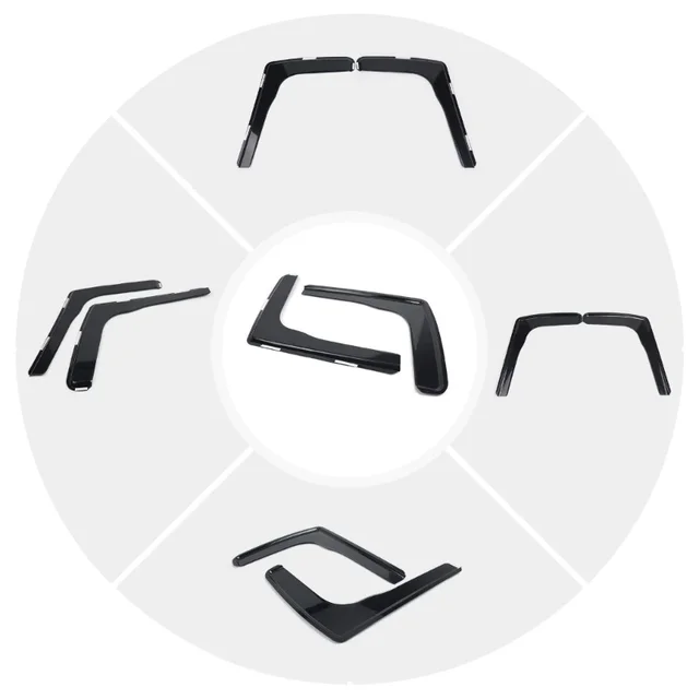 Deflettori Antivento Per Finestrini Ford Transit/Tourneo Custom 2012-2024 – GEARCELL, Acrilico Rinforzato, Facili Da Montare