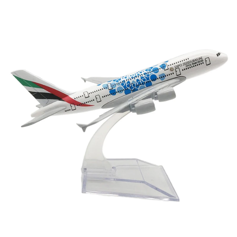 15CM 6 인치 다이 캐스트 합금 항공 A380 카타르 루프트 한자 영국 항공 컬렉션 친구 어린이 선물