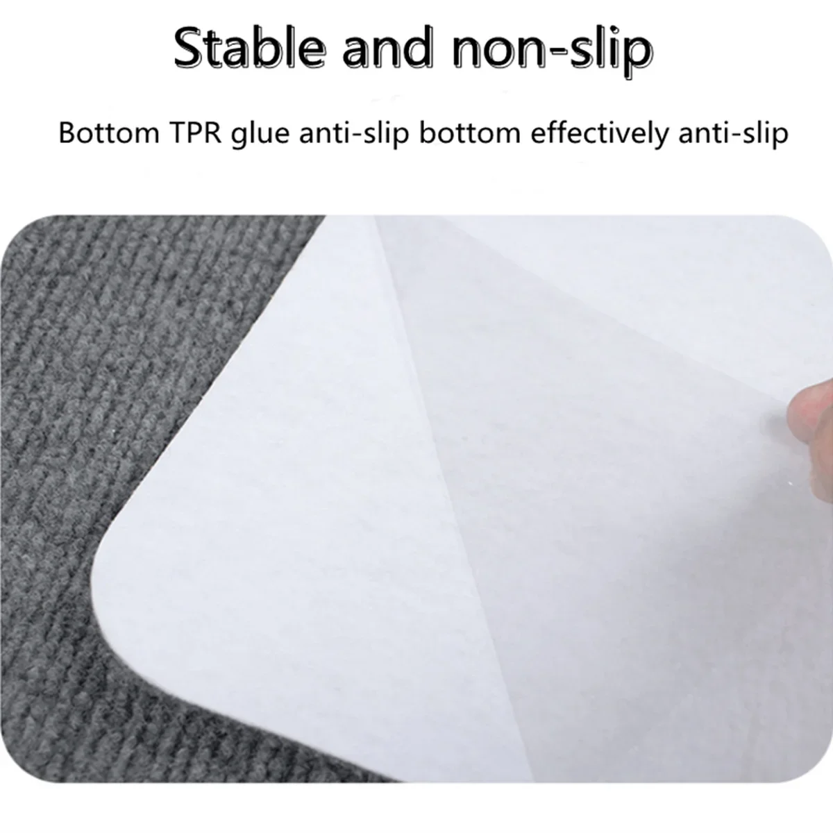 Anti-slip Office Chair Table Mat Wooden Floor Protection Mat Non-adhesive Self-adhesive Home Office Rolling Wheelchair Carpet