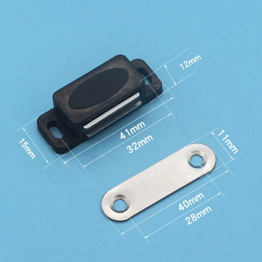 5PCS Cabinet Magnet Latch Door Catches Kitchen Cupboard Wardrobe Closet Drawer Magnetic Closer Home Furniture Hardware