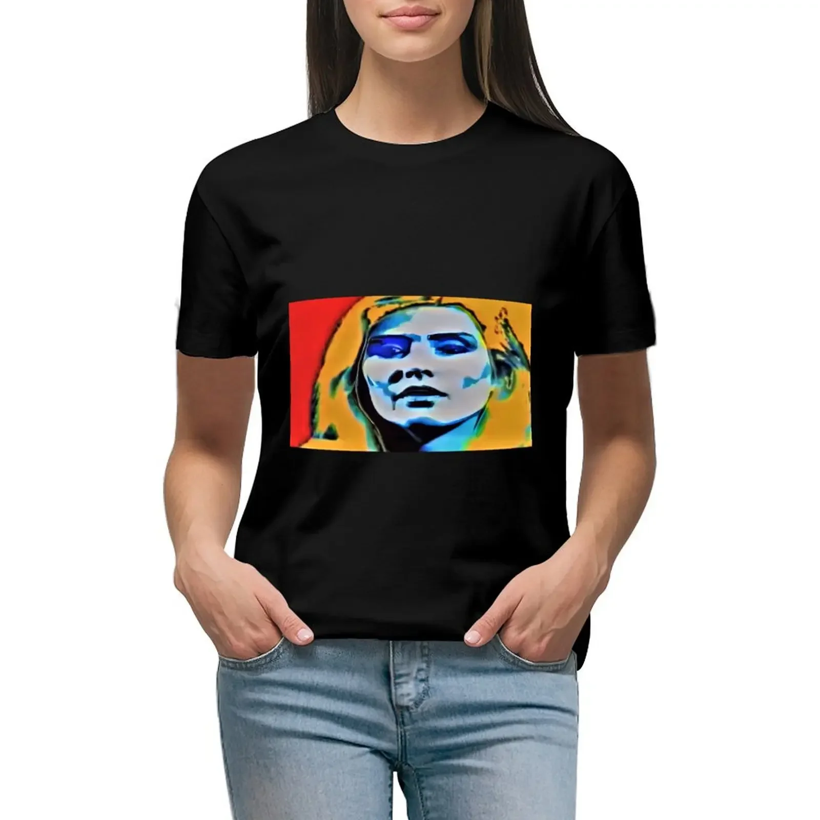 Amiga 1000 T-Shirt Demo Harley Harry Vestiti Carini Vestiti Estivi T-Shirt Per Le Donne