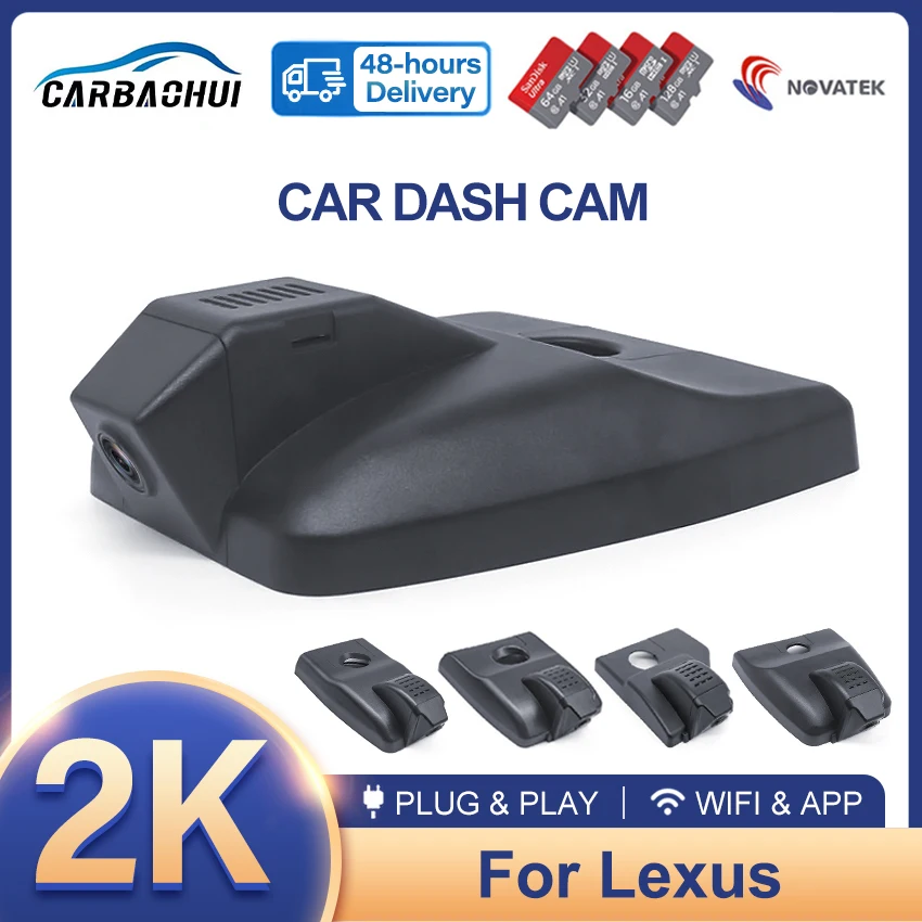 Hd 2K Plug And Play Car Dvr Dash Cam Camera Driving Videoregistratore Per Lexus Nx Nx300H Rx Es Ux Nx260 Nx350H Nx400 Es200 Es300
