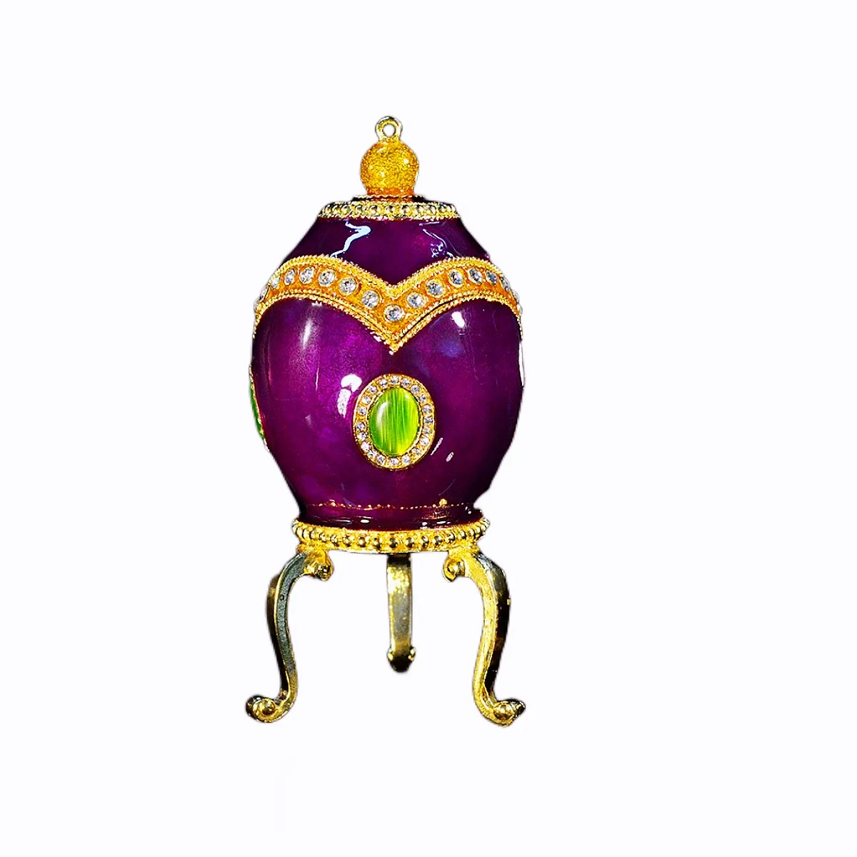 

QIFU New Arrive Purple Faberge Egg for Gift