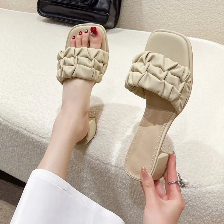 Summer Women's Slippers Sandals Women's Brand Design Soft Comfortable