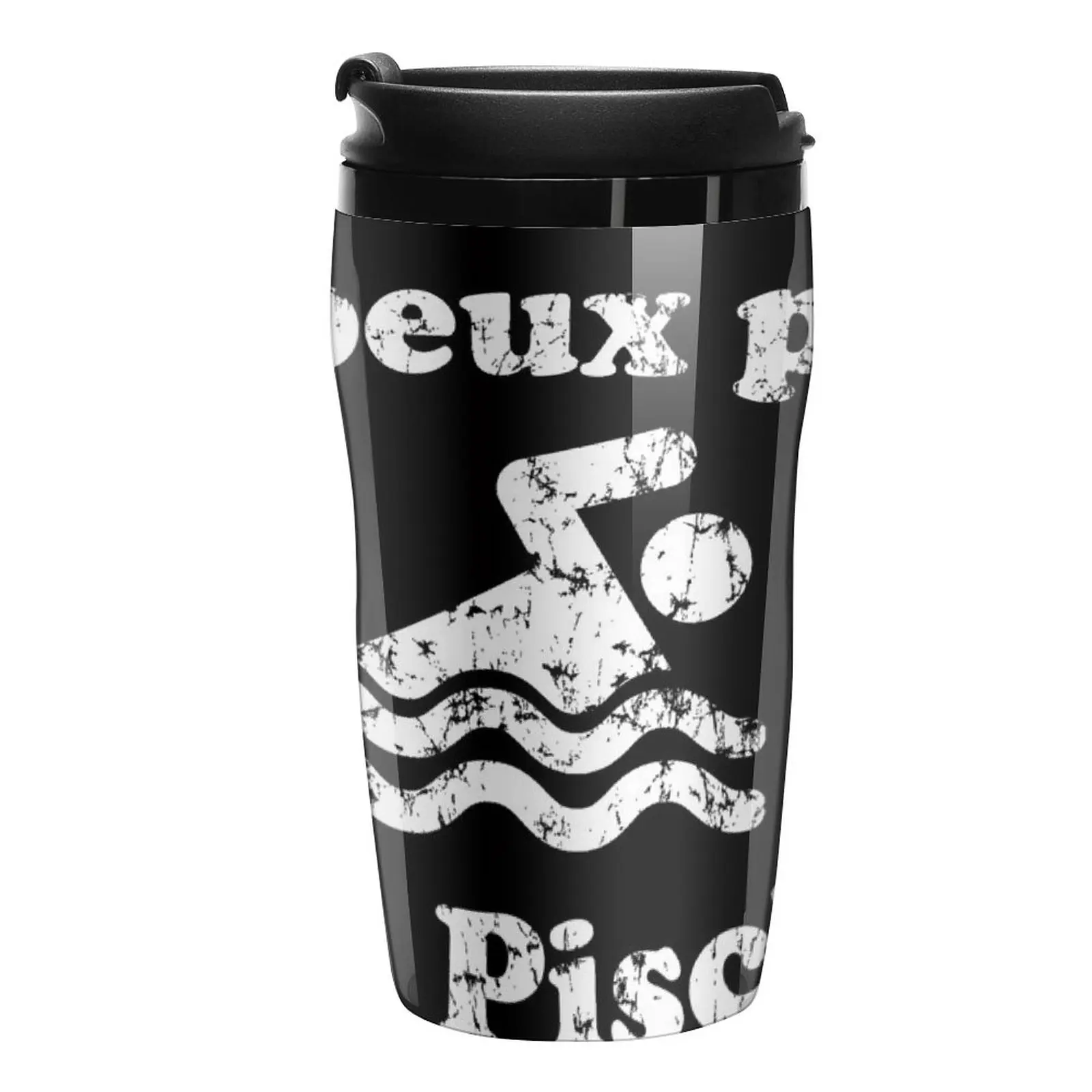 

Pour les adeptes de la natation et piscine T-Shirt Travel Coffee Mug Mug For Tea Coffee To Go