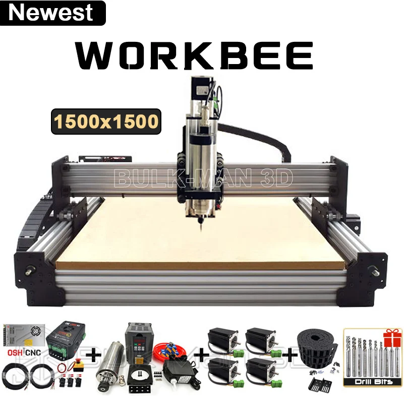 BulkMan-3D-V2-2-1500x1500mm-WorkBee-CNC-Router-Complete-Kit-Tingle ...