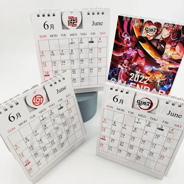 Calendário de ano novo 2022 cartaz do anime arte cartaz jujutsu  kaisen/tóquio vingadores/demon slayer/parede arte pintura decoração da casa  lona - AliExpress