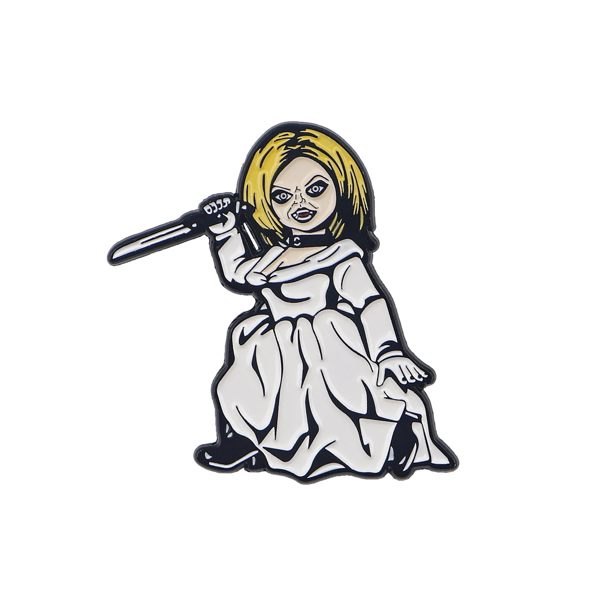 Spooky Enamel Pin Collection: Metal Brooch for Clothing & Accessories