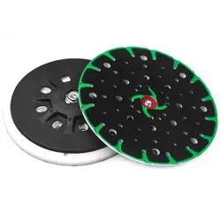 Disque de ponçage à boucle à crochet, 6 pouces, 48 trous, tampon de ponçage de secours, sans poussière, pour ponceuse festol 
